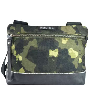 Men Green Messenger Bag